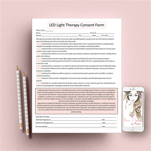 LED Light Therapy Client Forms