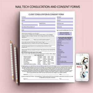 Nail Tech Client Forms