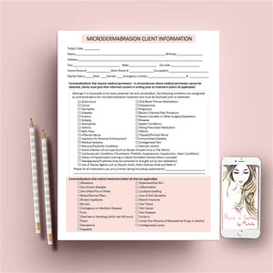 Microderm Client Forms