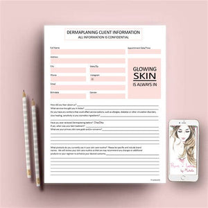 Dermaplaning Client Forms