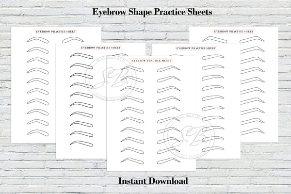 Eyebrow Shape Practice