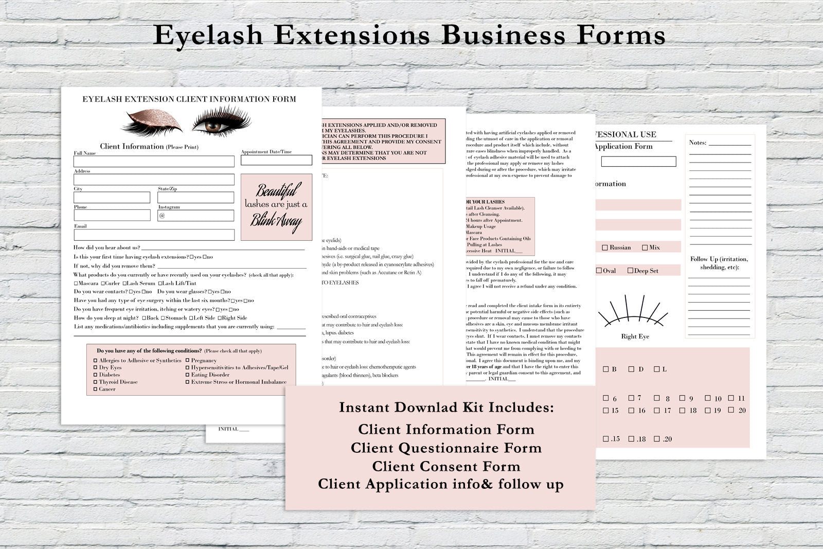 bronze-eyelash-extension-forms-shesbackatit-printable-spa-salon-and-esthetician-client-forms