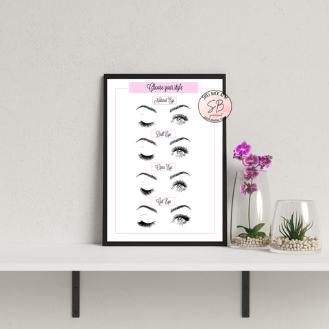 Lash Extension Decor