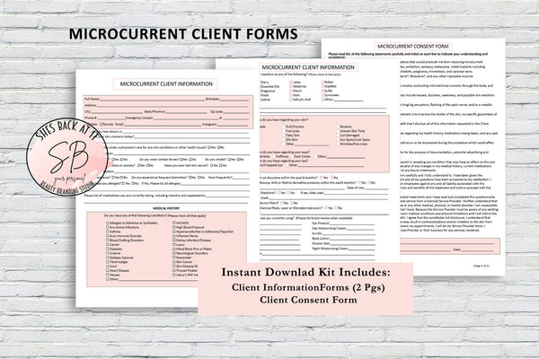 Microcurrent Client Intake