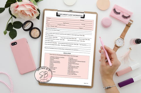 Microcurrent Client Forms