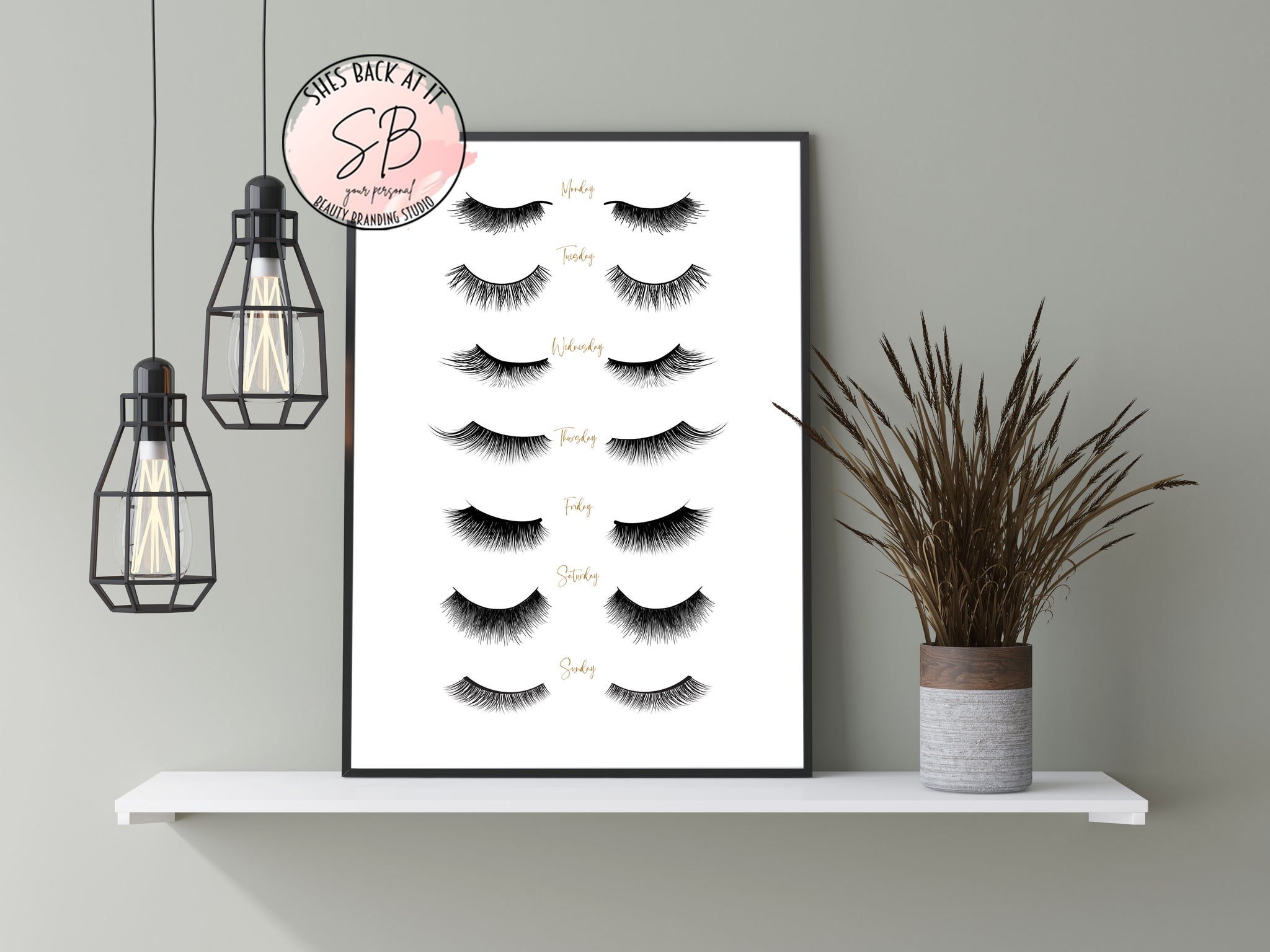 Lashes Decor